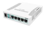 Switch MIKROTIK CSS106-5G-1S Desktop/pedestal 5x10Base-T / 100Base-TX / 1000Base-T 1xSFP CSS106-5G-1S