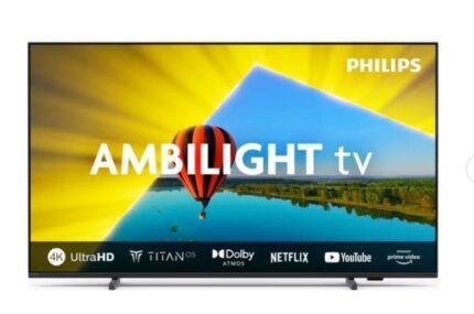 TV Set PHILIPS 50" 4K/Smart 3840x2160 Wireless LAN Bluetooth Titan OS 50PUS8079/12