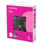 External SSD ADATA SD620 1TB USB 3.2 Write speed 460 MBytes/sec Read speed 520 MBytes/sec SD620-1TCBK - Image 6