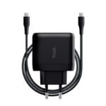 MOBILE CHARGER WALL MAXO 65W/USB-C BLACK 24817 TRUST - Image 3