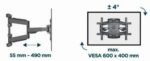 TV SET ACC WALL MOUNT 32-75"/WM-75ST-02 GEMBIRD - Image 3