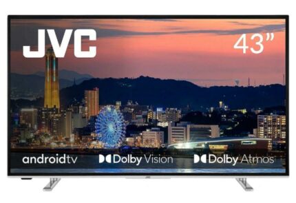 TV Set JVC 43" 4K 3840x2160 Wireless LAN Bluetooth Silver LT-43VG7400