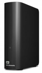 External HDD WESTERN DIGITAL Elements Desktop WDBWLG0220HBK-EESN 22TB USB 3.0 Drives 1 Black WDBWLG0220HBK-EESN