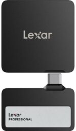 External SSD LEXAR Professional Go Portable 1TB USB 3.2 Write speed 1000 MBytes/sec Read speed 1050 MBytes/sec LSL400S001T-RNBNG - Image 3