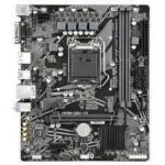 Mainboard GIGABYTE Intel H470 Express LGA1200 Micro-ATX Memory DDR4 Memory slots 2 1xPCI-Express 3.0 1x 1xPCI-Express 3.0 16x 1xM.2 1x15pin D-sub 1xHDMI 2xAudio-In 1xAudio-Out 4xUSB 2.0 2xUSB 3.2 2xPS/2 1xRJ45 H510MS2HV3 - Image 2
