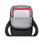 TABLET CASE CROSSBODY 8"/8810 BLACK MELANGE RIVACASE - Image 4