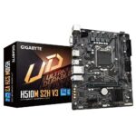 Mainboard GIGABYTE Intel H470 Express LGA1200 Micro-ATX Memory DDR4 Memory slots 2 1xPCI-Express 3.0 1x 1xPCI-Express 3.0 16x 1xM.2 1x15pin D-sub 1xHDMI 2xAudio-In 1xAudio-Out 4xUSB 2.0 2xUSB 3.2 2xPS/2 1xRJ45 H510MS2HV3