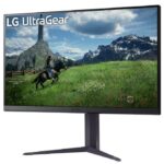 LCD Monitor LG 27" Panel IPS 2560x1440 16:9 180Hz 1 ms Pivot Height adjustable Tilt Colour Black 27GS85Q-B - Image 2
