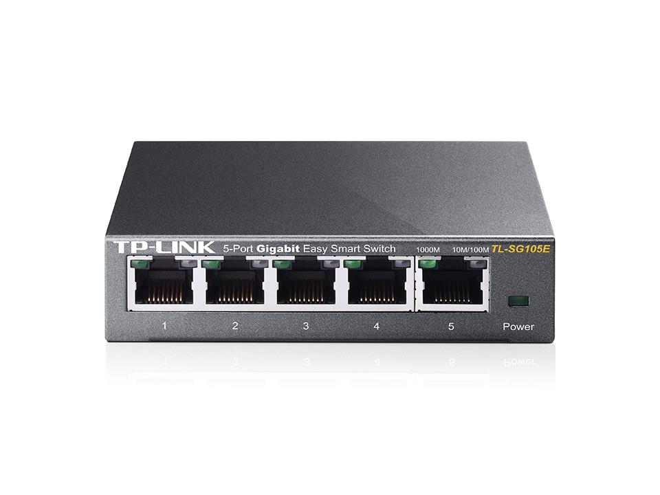 c20481e6-9677-4364-b7d6-2d78eced1d24 Switch TP-LINK 5x10Base-T / 100Base-TX / 1000Base-T TL-SG105E - Image 1