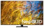 TV Set SAMSUNG 55" 4K/Smart QLED 3840x2160 Wireless LAN Bluetooth Tizen Black QE55QN95DATXXH