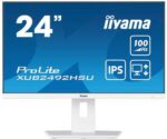 LCD Monitor IIYAMA 23.8" Business Panel IPS 1920x1080 16:9 100Hz Matte 0.4 ms Speakers Swivel Pivot Height adjustable Tilt XUB2492HSU-W6
