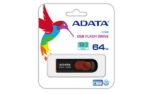 MEMORY DRIVE FLASH USB2 64GB/BLACK/RED AC008-64G-RKD ADATA - Image 2