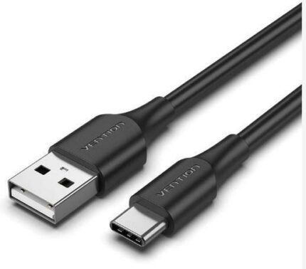 CABLE USB-C TO USB2.0/0.5M BLACK CTHBD VENTION
