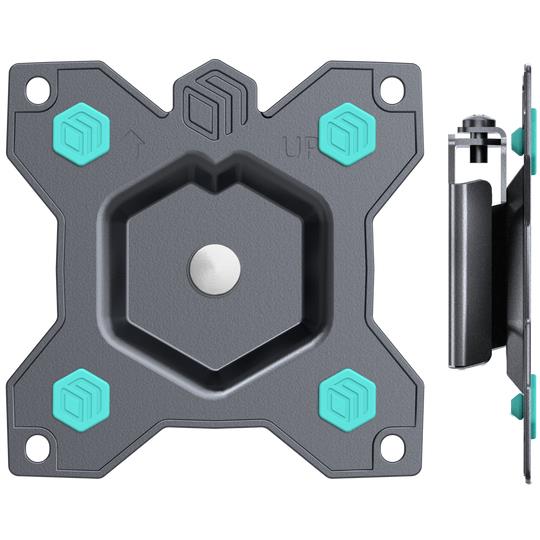 155c572a-6dd9-41df-baf3-f6403bad3fcd TV SET ACC WALL MOUNT /10-35"/BLACK R1-B ONKRON - Image 1