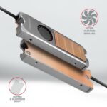 SSD ACC COOLER M.2 COPPER FAN/CLR-M2FAN AXAGON - Image 6