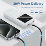 POWER BANK USB 20000MAH 22.5W/BLACK FHLB0 VENTION - Image 6