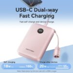 POWER BANK USB 10000MAH 22.5W/PINK FKAP0-C VENTION - Image 11
