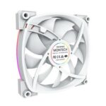 CASE FAN 140MM/RX140 PWM WHITE MONTECH - Image 4