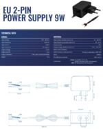 NET SWITCH ACC PSU 9W/2PIN PR3PREU6 TELTONIKA - Image 2