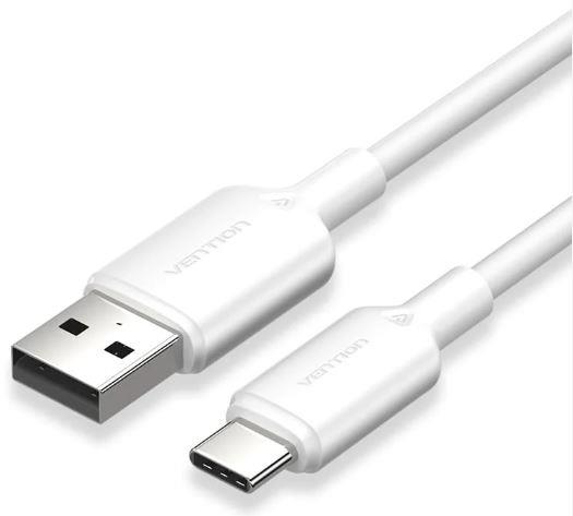 34bfff54-138f-4eef-88ec-bc253e55a14f CABLE USB-C TO USB2.0/1M WHITE CTQWF VENTION - Image 1