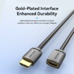 CABLE HDMI MALE/FEMALE 4K/2M BLACK AHCBH VENTION - Image 10