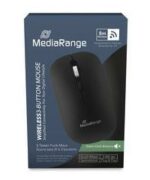 MOUSE USB OPTICAL WRL 4-BUTTON/BLACK MROS267 MEDIARANGE - Image 2
