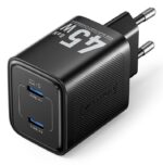 MOBILE CHARGER WALL 45W USB-C/2P BLACK FEFB0-EU VENTION