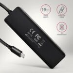 I/O HUB USB-C TRAVEL/0.19M HUE-C1C AXAGON - Image 5