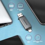 MEMORY READER USB-C+USB3.2 2SL/SD/MICROSD CRE-DAC AXAGON - Image 4