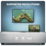 I/O HUB USB-C 4IN1/0.15M HMC-H3A AXAGON - Image 4