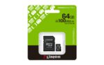 MEMORY MICRO SDXC 64GB UHS-I/W/ADAPTER SDCS3/64GB KINGSTON - Image 5