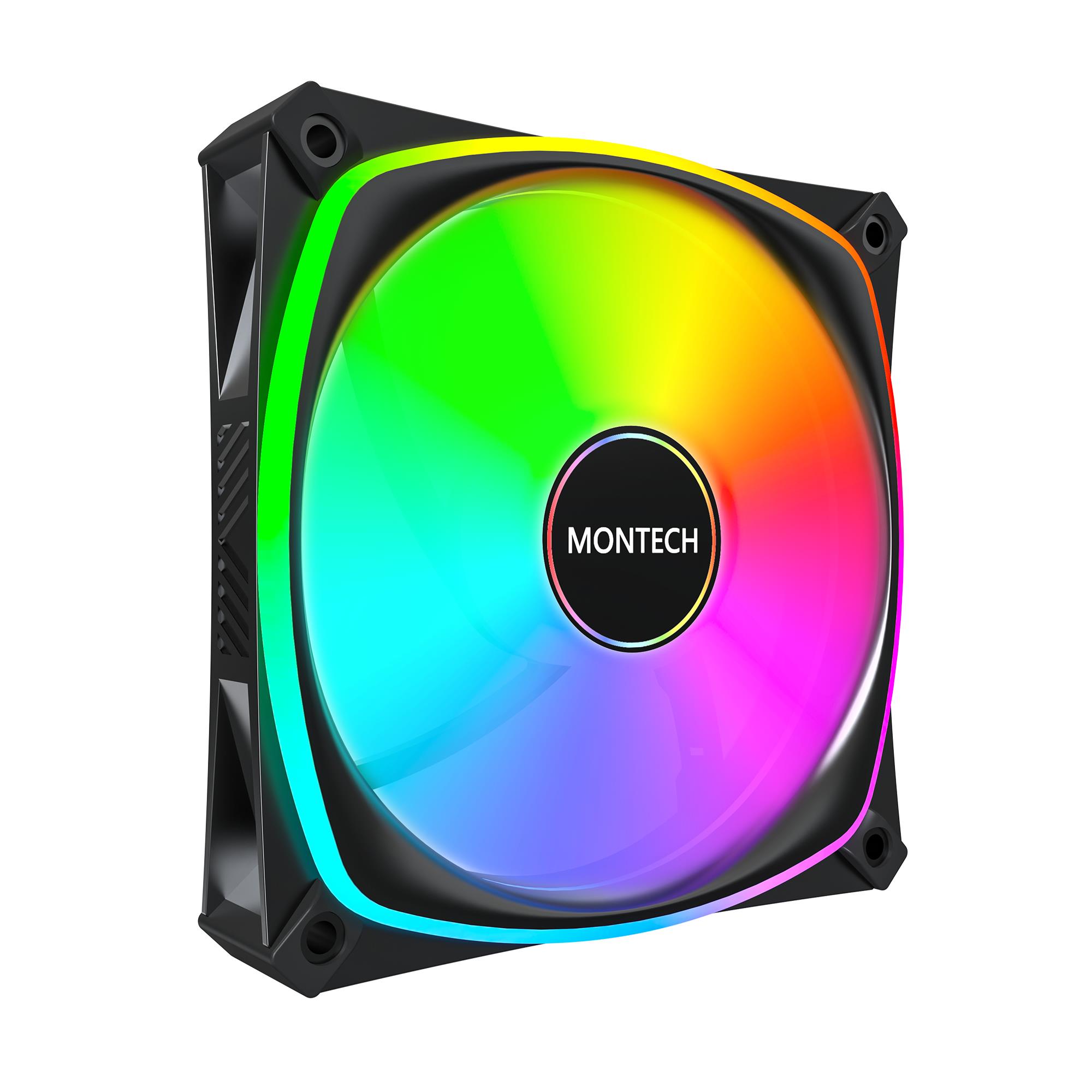 6789ee14-cdbe-45a6-b5f5-277d863eae93 CASE FAN 120MM/AX120 PRO BLACK MONTECH - Image 1