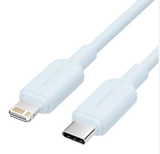6974f9d0-6cf9-4807-9f94-29fe88e19c34 CABLE USB-C TO LIGHTNING/1M BLUE LAKSF VENTION - Image 1