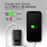 MOBILE CHARGER WALL USB-C 20W/1PORT BLACK ACU-PD20 AXAGON - Image 6
