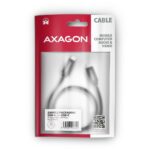 CABLE USB-C TO USB-C 2M 240W/BRAID BLK BUCM2-CM20AB AXAGON - Image 2