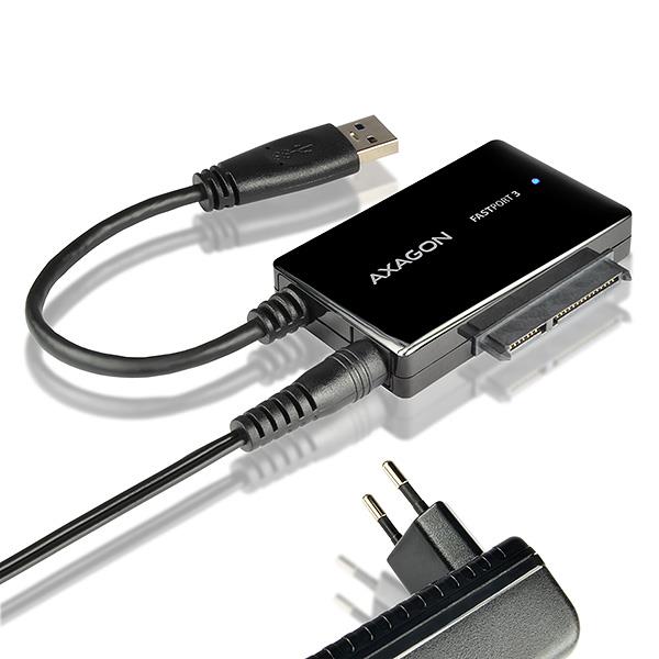 7eeea142-a3cf-4512-8061-81a86b0cd289 SSD ACC ADAPTER USB3.0/SATA/0.2M ADSA-FP3 AXAGON - Image 1