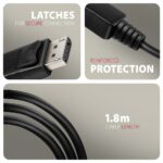 CABLE DP TO HDMI 1.8M/RVD-HI20C2 AXAGON - Image 3