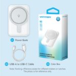 POWER BANK USB 5000MAH 20W/PINK FHSP0 VENTION - Image 13