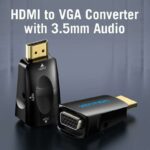 I/O CONVERTER HDMI TO VGA/3.5MM AUDIO AIDB0 VENTION - Image 2
