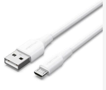 CABLE USB2.0 TO MICRO-B/2M WHITE CTIWH VENTION