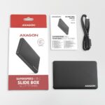 HDD ACC ENCLOSURE 2.5"/USB-C EE25-SLC AXAGON - Image 3