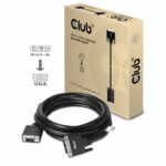 CABLE DVI-A TO VGA 3M/M/M CAC-1243 CLUB3D - Image 2