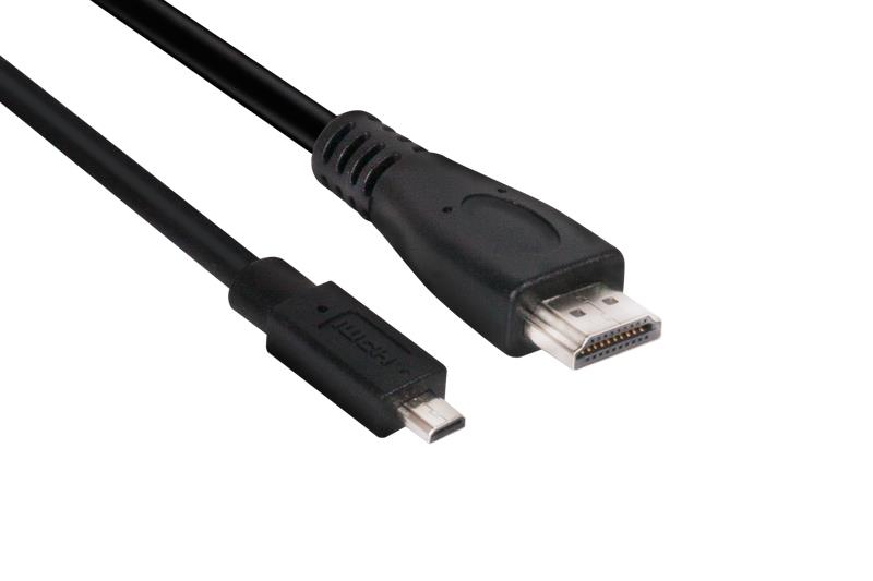 a58af242-ac75-4918-b145-cec028afcff5 CABLE MICRO HDMI TO HDMI 1M/M/M CAC-1351 CLUB3D - Image 1
