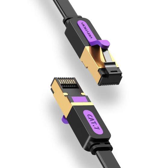 adeb42a3-44ab-4d7e-8f59-a55097e9d351 PATCH CABLE CAT.7/3M BLACK ICABI VENTION - Image 1
