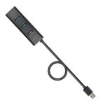 I/O HUB USB3.0 4PORT CHARGING/1.2M HUE-S2BL AXAGON - Image 2