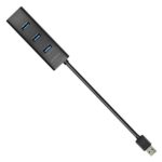 I/O HUB USB3.0 4PORT CHARGING/0.3M HUE-S2B AXAGON - Image 6