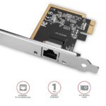 NET CARD PCIE 1GBE 1PORT/SP&LP PCEE-GRF AXAGON - Image 2