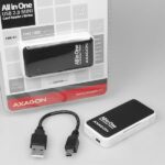 MEMORY READER MINI 5-SLOT/USB2.0 0.1M CRE-X1 AXAGON - Image 4