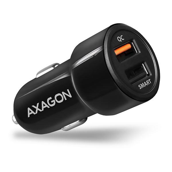 bf9cf296-f12c-4a59-9405-df5b576d9101 MOBILE CHARGER CAR USB 2PORT/31.5W PWC-QC5 AXAGON - Image 1