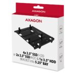 SSD ACC BRACKET 2.5"/3.5" TO/5.25" RHD-435 AXAGON - Image 2
